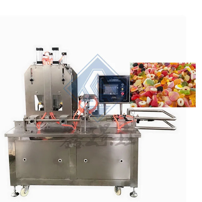 Σαγκάη υψηλή παραγωγή 1900*980*1700MM Gummy Candy Jelly Making Machine με Nice