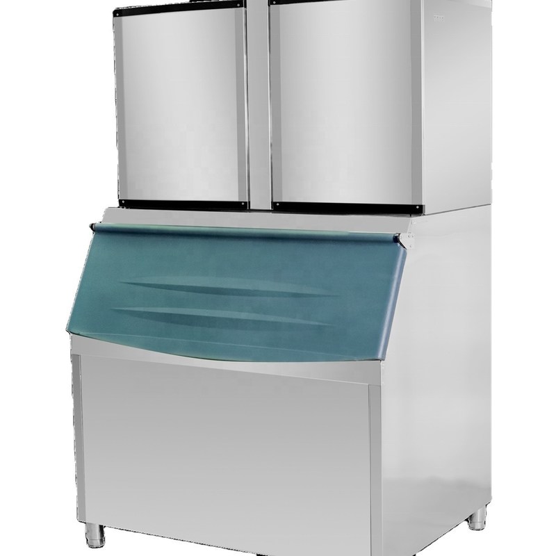 Βιομηχανική αυτόματη μηχανή για τον πάγο, καλή για 2400P 1088kg/ημέρα