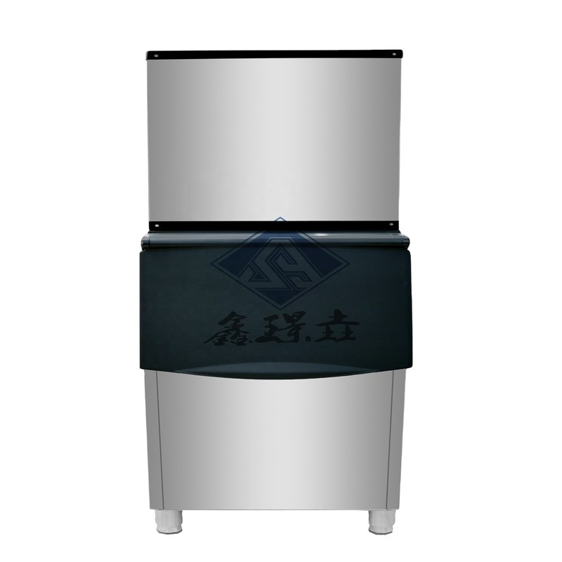 350P 159kg/ημέρα Βιομηχανική αυτόματη μηχανή κατασκευής παγωτού με ψύξη με νερό