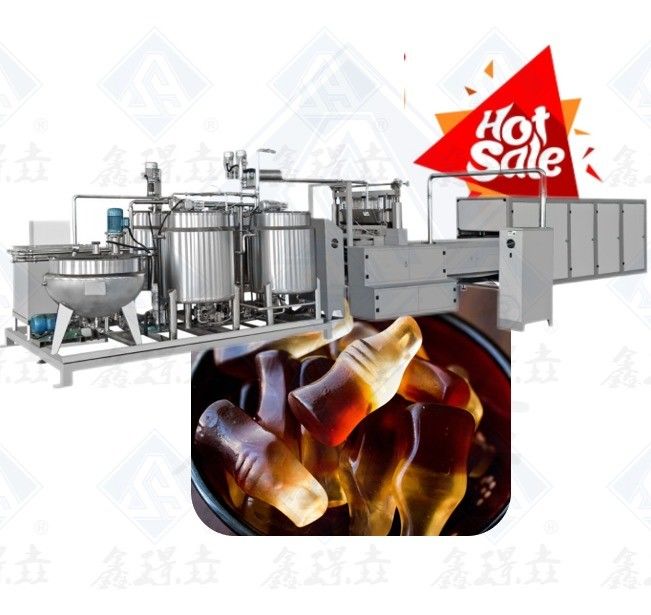 150-600 kg/h Μηχανή κατασκευής μαλακών καραμέλας με υλικό από ανοξείδωτο χάλυβα