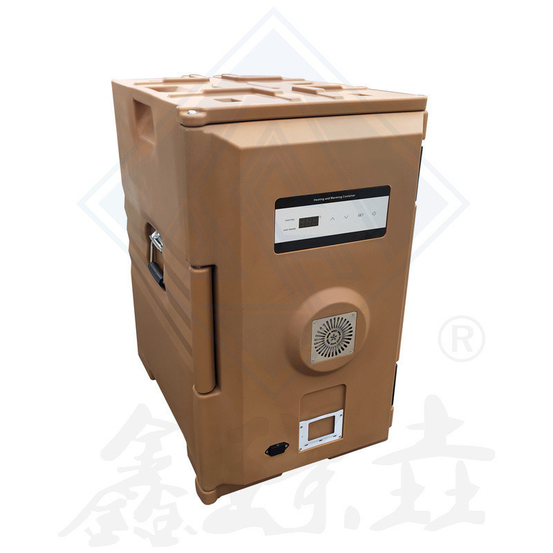 120L περιστροφικό καλούπι μονωμένο κουτί με θέρμανση και ζεστή τροφή από ανοξείδωτο χάλυβα PE