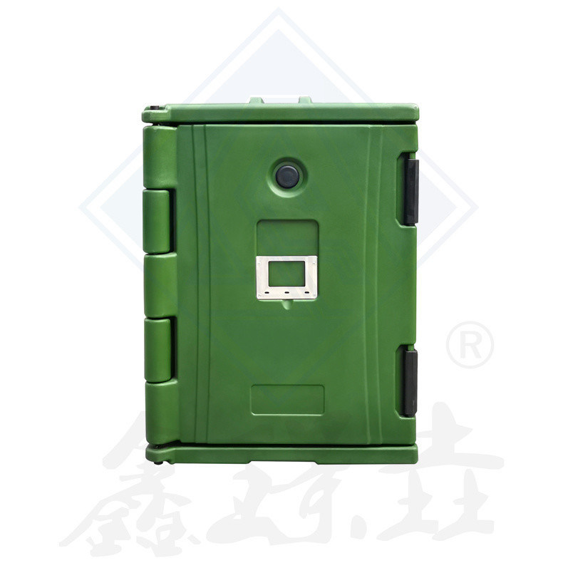 Εύκολο καθαρισμός 90L αποστολή για τη διατήρηση ζέστης των τροφίμων που παράγονται σε περιστροφικό καλούπι μονωμένο κουτί