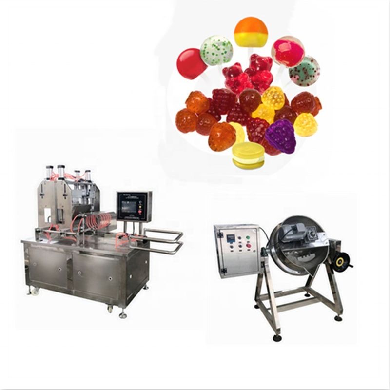 2021 έτος Μικρή παραγωγή Gummy Candy Gelatin Soft Candy Machine για εργοστάσιο παραγωγής