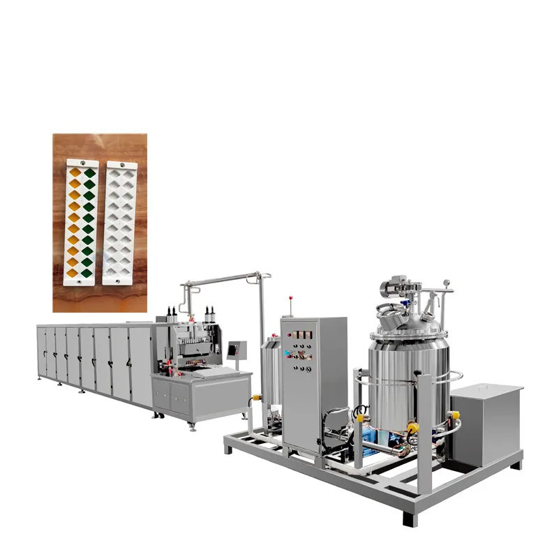 150kg/h Bear Candy Making Production Line Lollipop υψηλής παραγωγής αυτόματη μηχανή