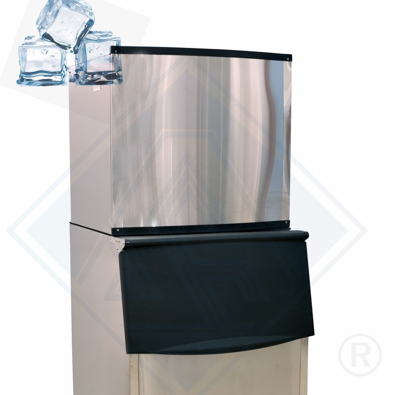 Αεροψύξη Υδατοψύξη Βιομηχανική μηχανή παγωτού 500kg για την παραγωγή παγωτού