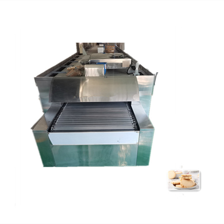 380V αέριο τοστ ψωμί μπισκότα αυτόματο cupcake ηλεκτρικό τούνελ φούρνο 7/8/10m