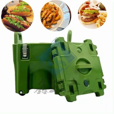 20L μονωμένο δοχείο για εστιατόρια 39cm x 39cm x 44,5cm χωρίς δίσκους τροφίμων