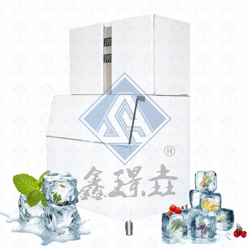 Αυτοματοποιημένη μηχανή πάγου από ανοξείδωτο χάλυβα Εμπορική μηχανή πάγου