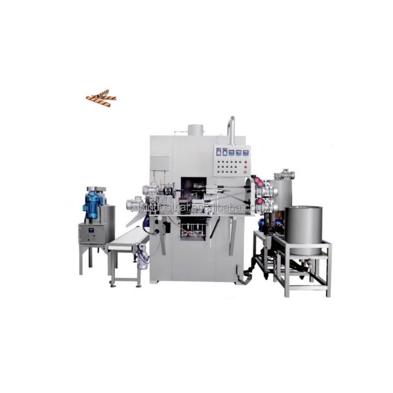 3400x1700x2250mm Υψηλής Παραγωγικότητας Sweet Crisp Wafer Roll Making Machine για Επιχειρήσεις